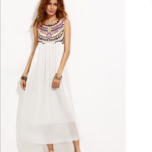 White maxi